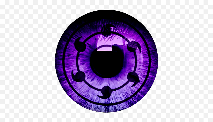 Rinnegan Naruto Purpleeye Eye Sticker By - Rinnegan Sharingan Eyes Transparent Png,Rinnegan Transparent