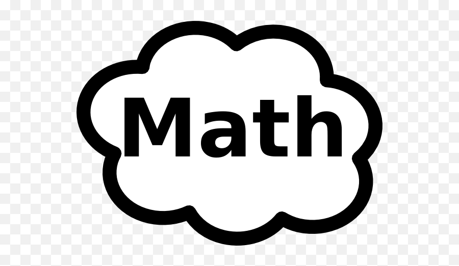 Clip Art - Math Logo Clip Art Black And White,Math Png