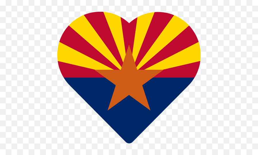 Vector Country Flag Of Arizona - Vertical Png,Colorado Flag Icon