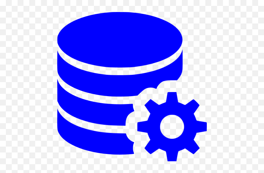 Blue Data Configuration Icon - Blue Data Icon Png,Data Source Icon