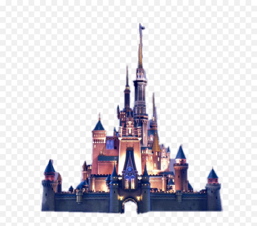 Disney Castle - Sticker By Mackenzie B Drawing Disney Castle Logo Png,Disney Castle Transparent Background