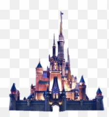 Disney Castle - Sticker by Mackenzie B Drawing Disney Castle Logo png