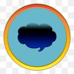 Thought Bubble Message Icon - Free image Pixabay Dot png