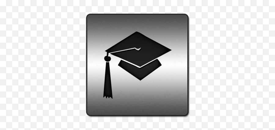 Black Cap For Graduation Stickers - Clip Art Library Vinyl Graduation Cap Decal Png,Graduate Cap Icon