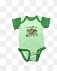 Irish Coat Of Arms Baby Bowtie Onesie - Jameson png