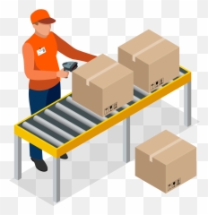 Download Hd Fulfilment Icon - Warehouse Manager Vector png