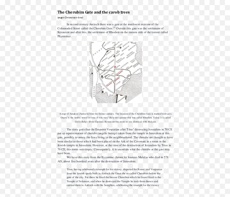 Pdf The Cherubim Gate And Carob Trees Jørgen - Document Png,Cherubim And Seraphim Icon