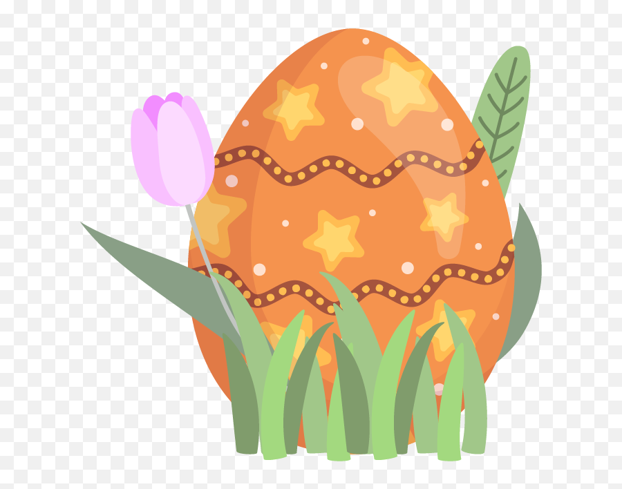 Easter Eggs Icon Illustration Graphic By Abstractspacestudio Png