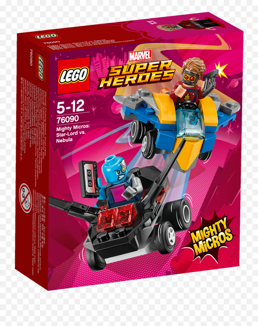 Lego Star - Lord Vs Nebula Micro 76090 76090 Lego Png,Starlord Png