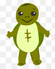 Turtle Character Clip Art - Turtle Clip Art Png,Cute Turtle Png