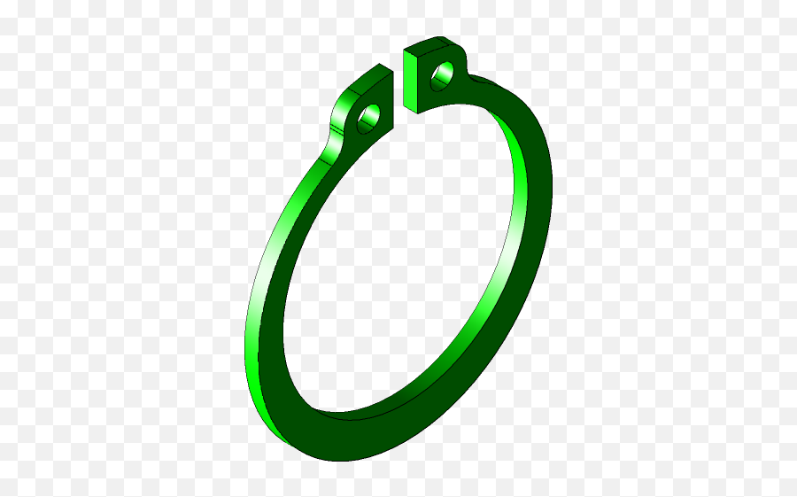 Snap Ring 3d Cad Model Library Grabcad - Solid Png,Green Check Icon Ebay