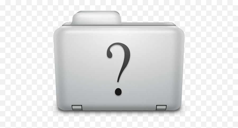 Noir Unknown Folder Icon - Hydride Icons Softiconscom Mac Cool Folder Icon Png,Unknown Icon