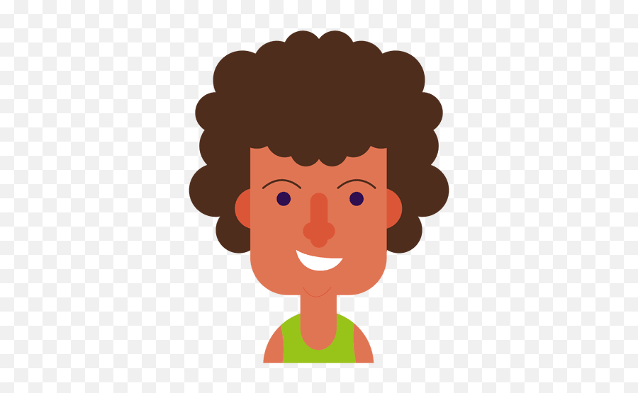Square Face Grin Wavy Hair Transparent Png U0026 Svg Vector - Hairstyle,Square Face Icon Maker