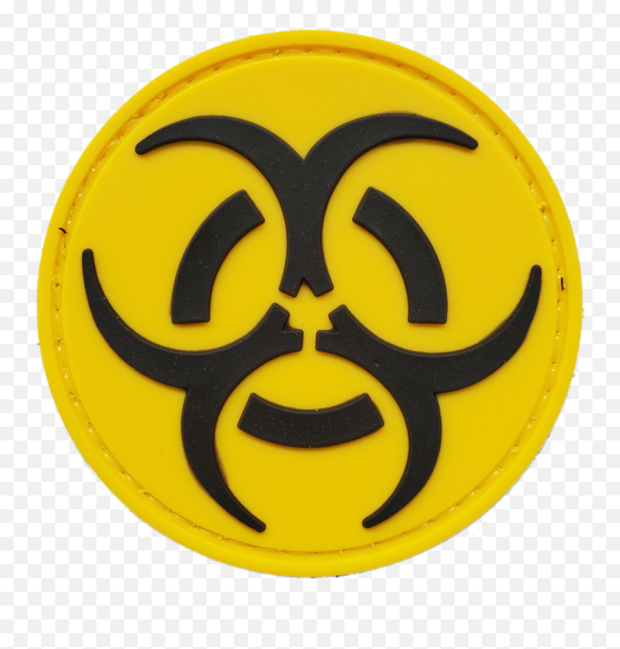 Biohazard Pvc Morale Patch - Yellow Survival Ops Gear Infection Plague Inc Bubble Png,Resident Evil 0 Icon