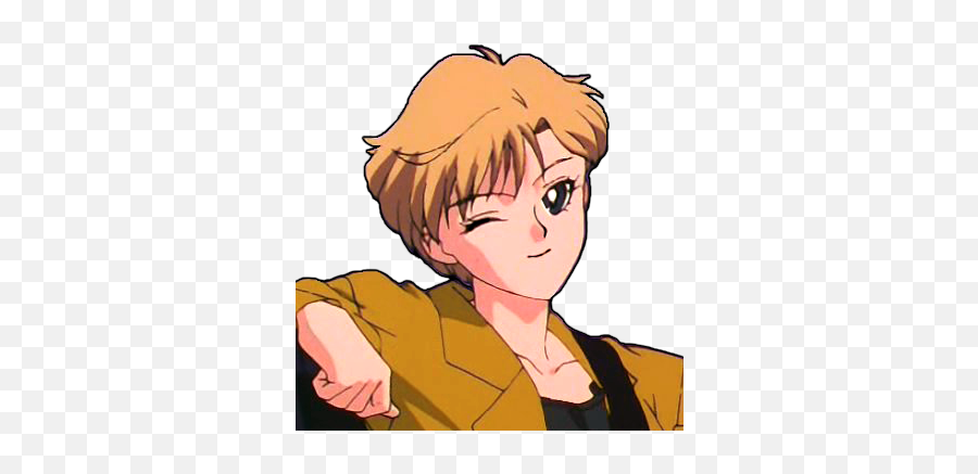 1 Emotegif A Day 1emoteaday Twitter - Sailor Moon Sailor Uranus Icon Png,90s Anime Icon