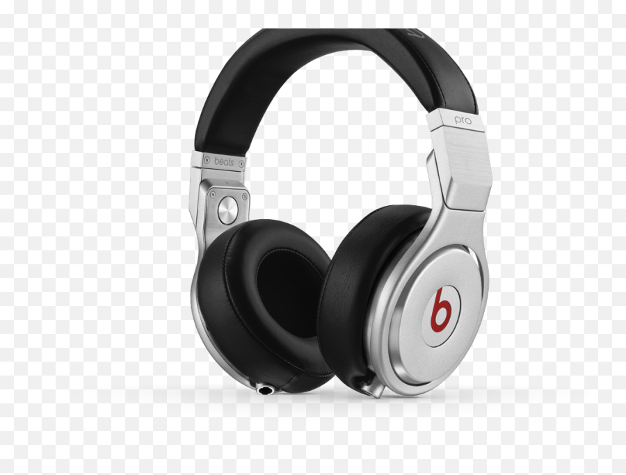 Download Hd Apple Beats Pro Headphones Black - Beats By Dre Dj Headphones Png,Apple Headphones Png