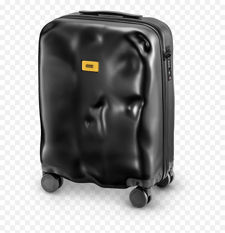 Icon Black Cabin Suitcase - Crash Baggage S Png,C Icon Black
