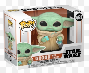 Funko Pop Star Wars - The Child w Cookie 465 Krakenu0027s Pop png