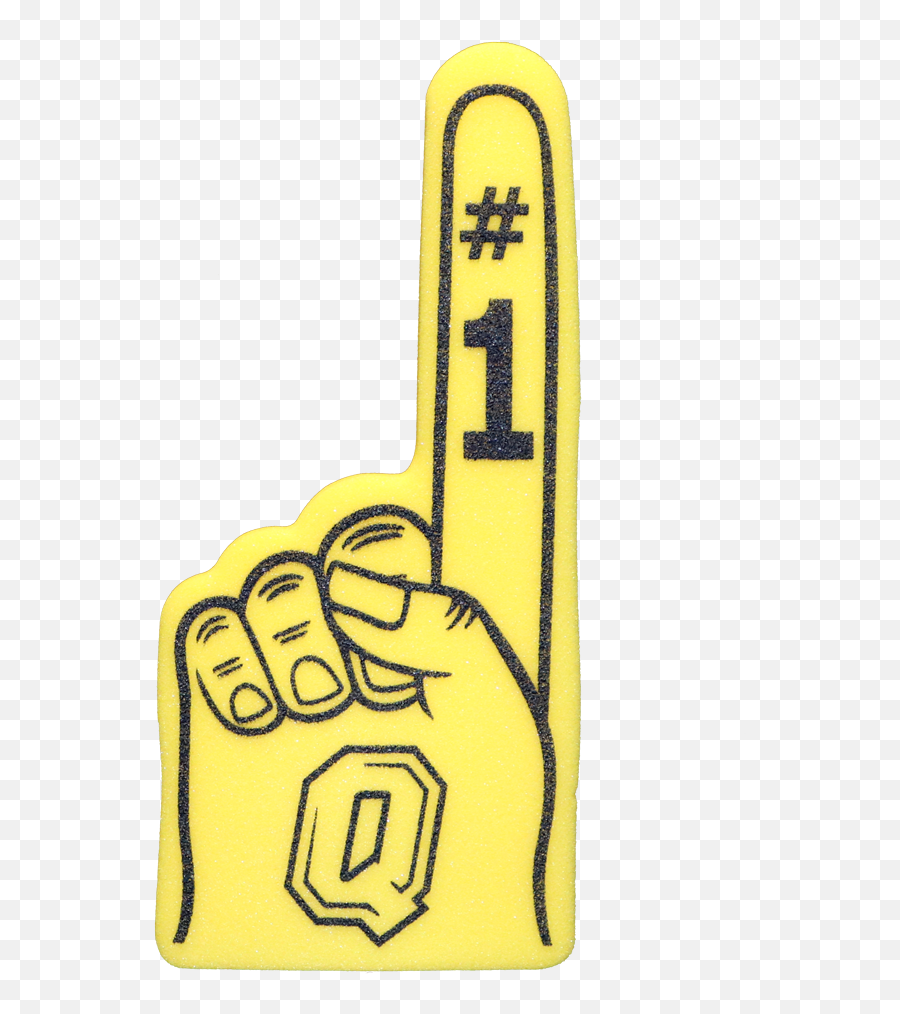 Foam Finger U2013 Queenu0027s Q Shop - Illustration Png,Foam Finger Png