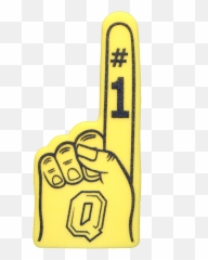 Foam Finger U2013 Queenu0027s Q Shop - Illustration Png,Foam Finger Png