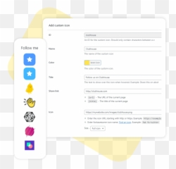Wp Socializer - Fast u0026 simple social media sharing plugin png