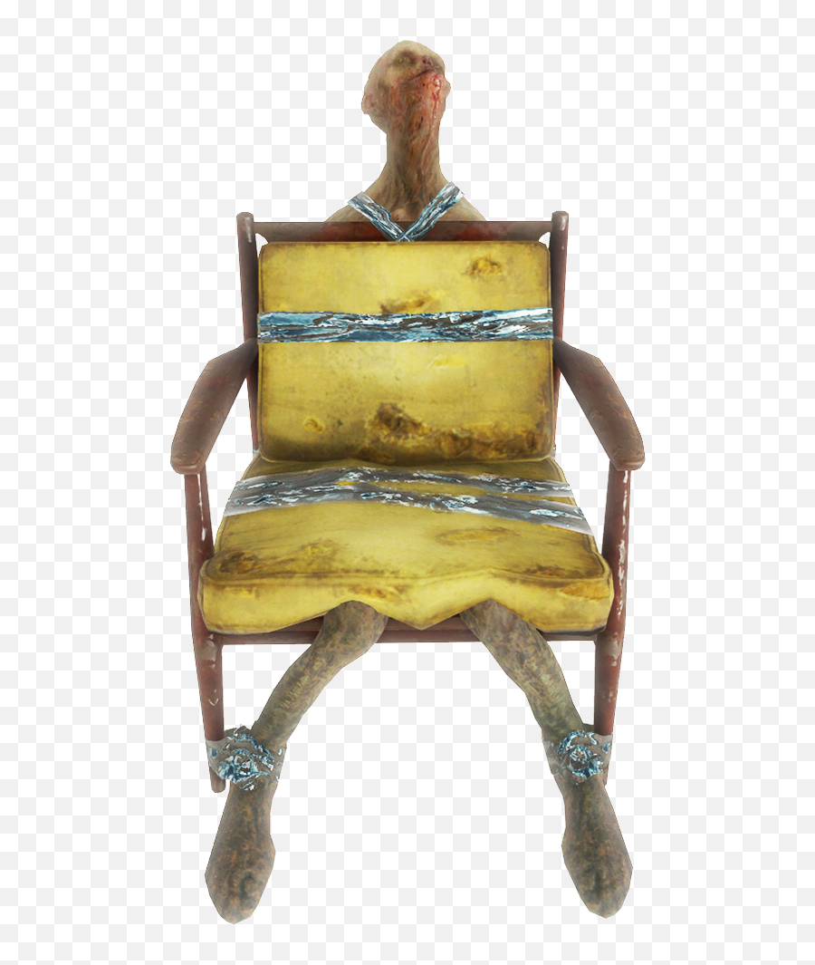 Clipart Transparent Library Feral Ghoul Chair Fallout - Fallout 4 Feral Ghoul Chair Png,Throne Chair Png