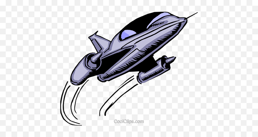 Cartoon Spaceship Royalty Free Vector Clip Art Illustration - Cool Space Ship Cartoon Png,Spaceship Transparent