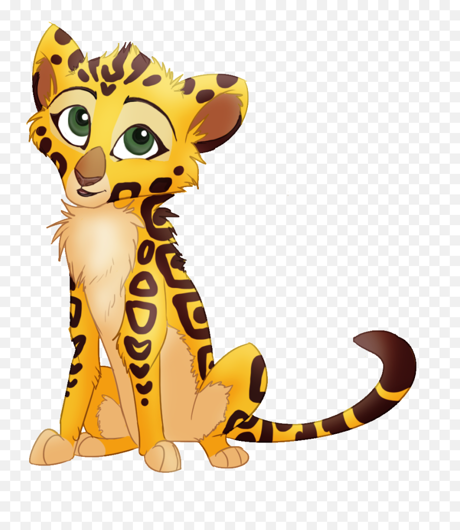Download Cheetah Lion Mufasa Nala Kion Png File Hd Hq - Lion Guard Baby Fuli,Nala Png