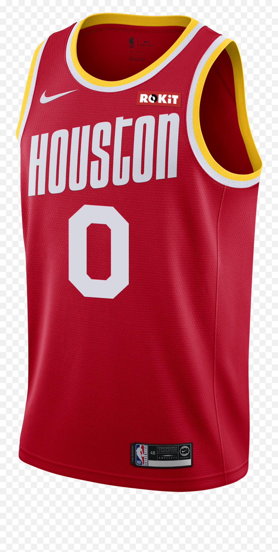 Houston Rockets - Hardwood Classics Iverson Jersey Png,Westbrook Png