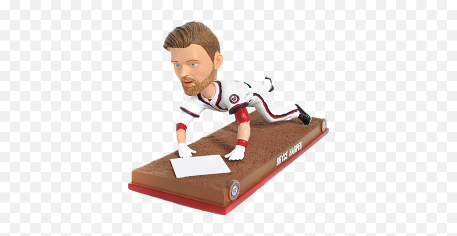 Foco Bryce Harper Sliding Bobblehead - Sledding Png,Bryce Harper Png