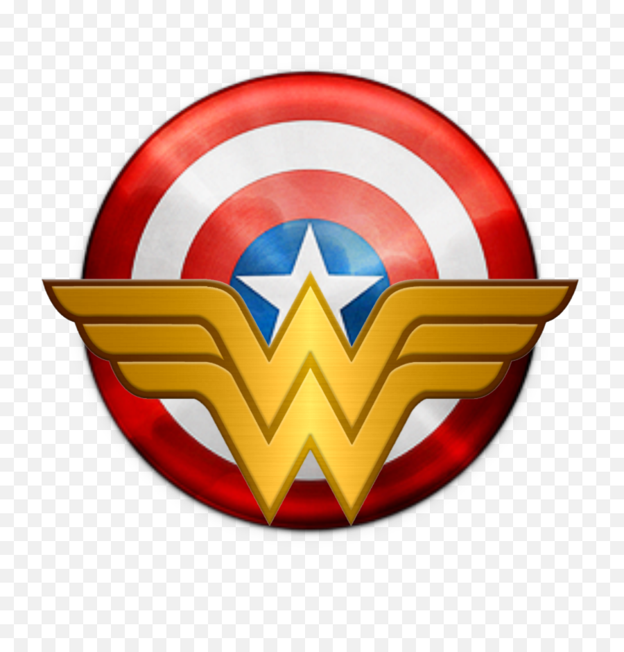 Download The Wonder Cap Project Logo - Wonder Woman Logo Png,Captian America Logo