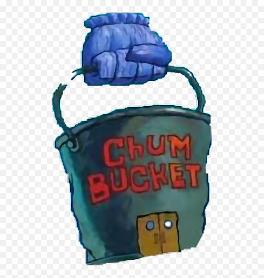 Chum Bucket Freetoedit - Sticker By Bennysamlee9 Plankton And The Chum Bucket Png,Bucket Transparent Background