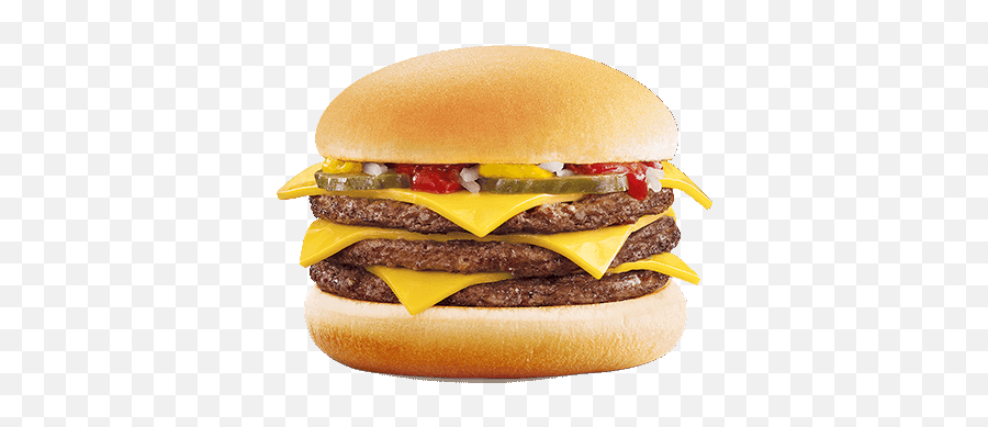 Cheese Burger Png 5 Image - Mcdonalds Burger And Fries Png,Cheese Burger Png