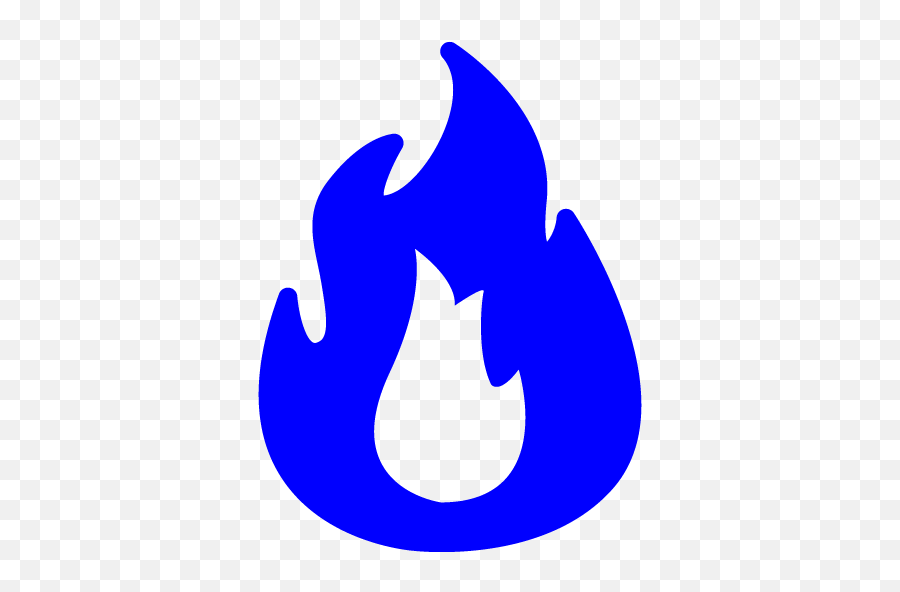 Blue Fire 2 Icon - Transparent Blue Fire Icon Png,Blue Fire Transparent