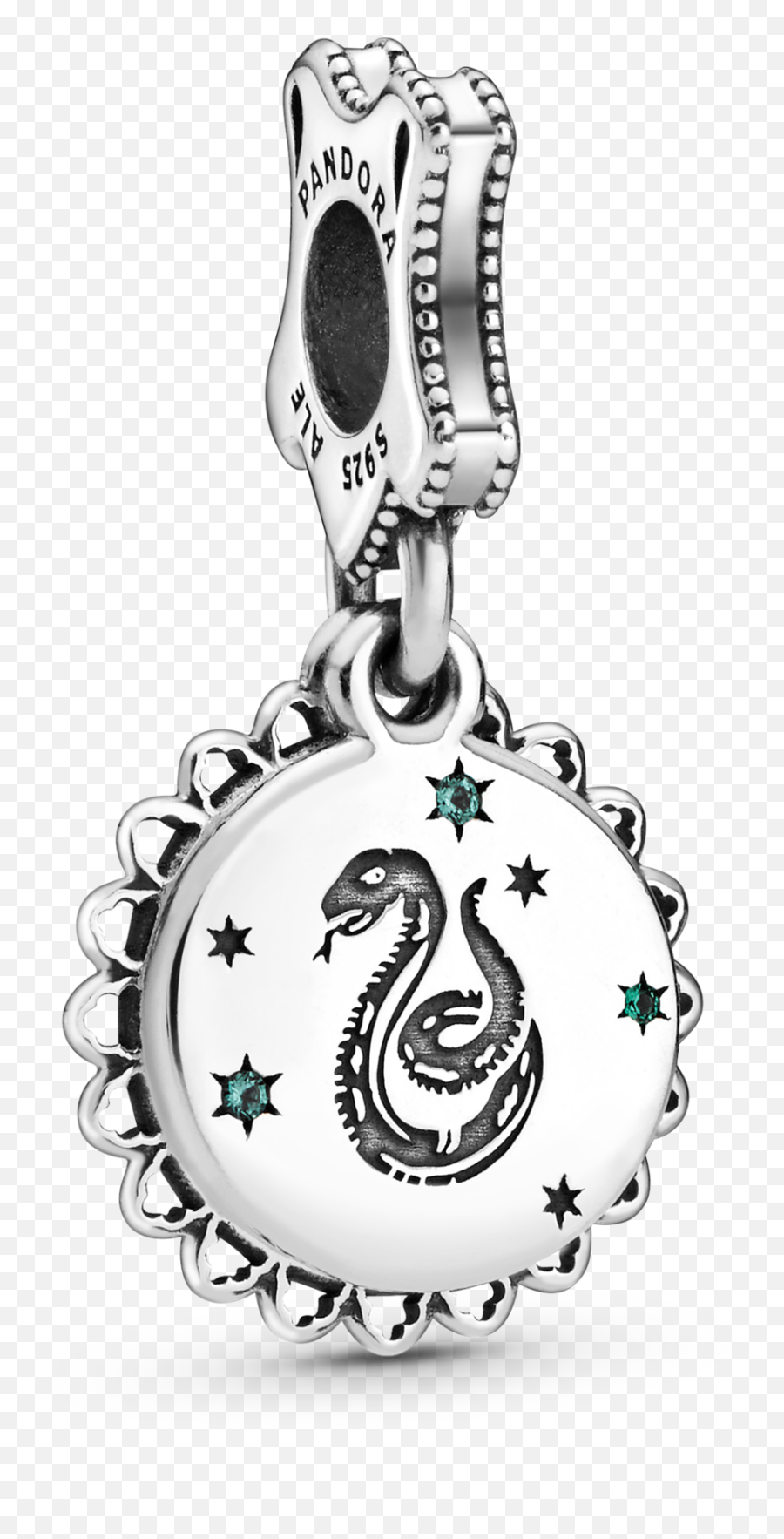 Harry Potter Slytherin Dangle Charm - Pandora Harry Potter Png,Slytherin Png