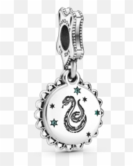 Harry Potter Slytherin Dangle Charm - Pandora Harry Potter Png,Slytherin Png