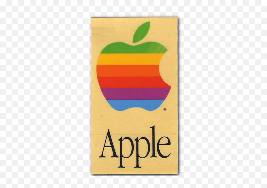 Top Ten Apple Old Logo Sticker - Poster Png,Old Apple Logo
