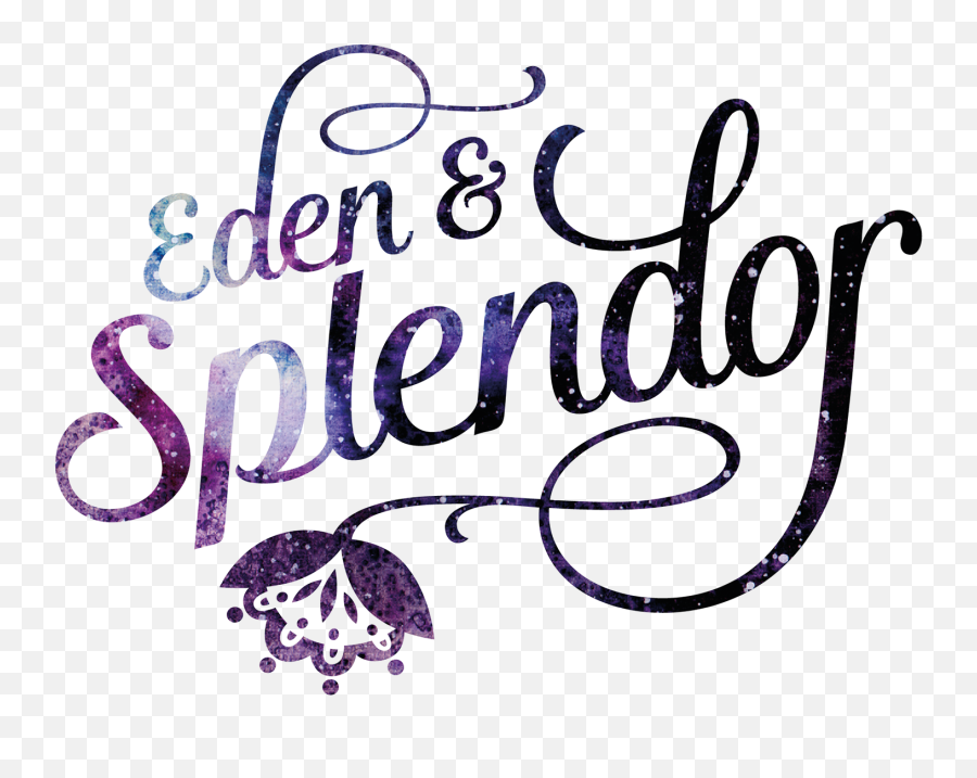 Becky Jackson Design - Eden U0026 Splendor Calligraphy Png,Elegant Logo