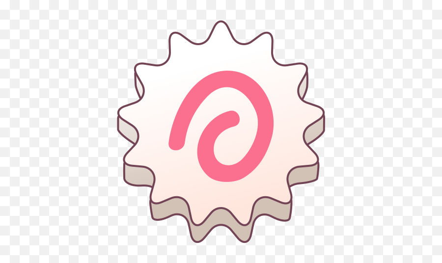 Fish Cake With Swirl Design Emoji For Facebook Email U0026 Sms - Colorfulness Png,Fish Emoji Png