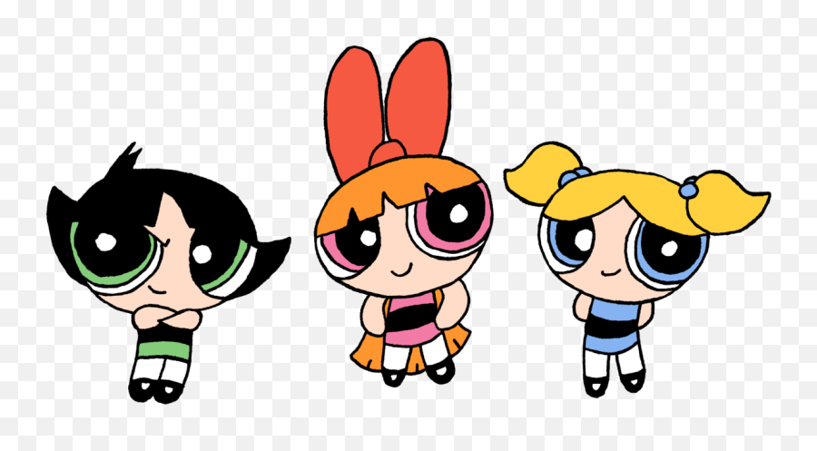 Powerpuff Girl Drawing - Drawing Of The Powerpuff Girls Png,Powerpuff Girls Transparent