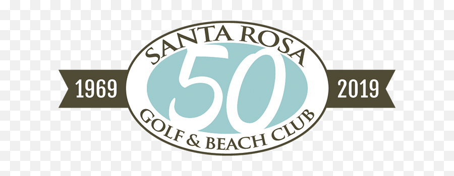 Santa Rosa Golf Beach Club - Artwork Png,Anniversary Logo