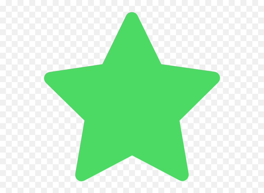 Green Star Clipart Png - Lime Green Star Clipart,Stars Clipart Png