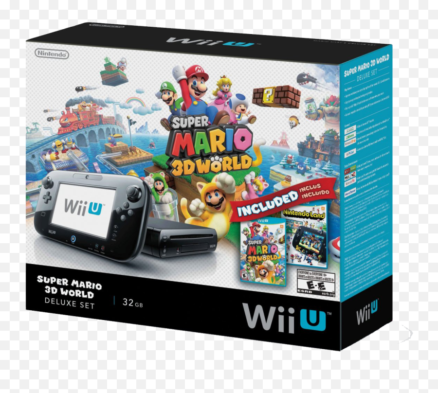 The Super Mario 3d World Wii U Deluxe Edition - Mario 3d World Wii U Edition Png,Super Mario 3d World Logo
