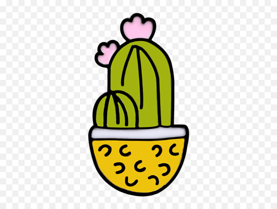 Us 055 36 Offcute Cactus Plant Brooch Pins Collection Kawaii Potted Lapel Pin Denim Jackets Brooches Badge Jewelry Gift For Children - Clip Art Png,Cute Cactus Png