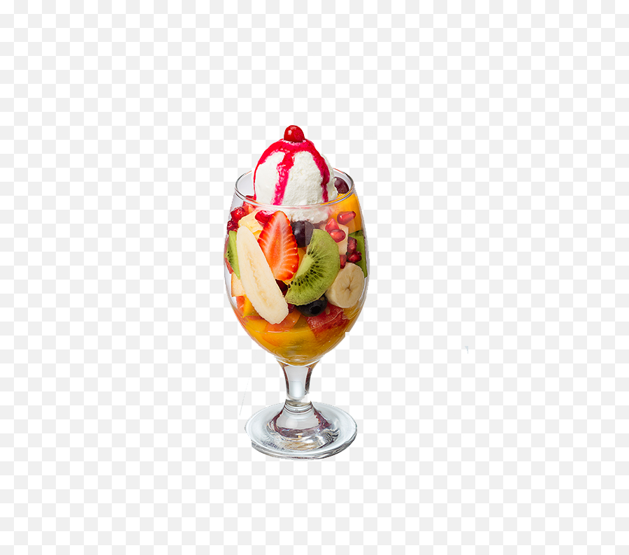 Fruit Salad With Ice Cream Transparent Image - Fruit Salad Fruit Salad Cup With Ice Cream Png,Ice Png