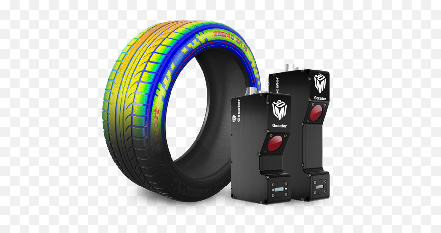 3d Smart Sensors For Robust Tire Inspection Lmi3d - Tire Tread Depth Sensor Png,Tire Tread Png