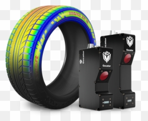 3d Smart Sensors For Robust Tire Inspection Lmi3d - Tire Tread Depth Sensor Png,Tire Tread Png