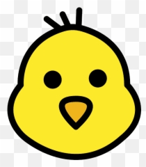 Baby Chick Emoji Clipart Free Download Transparent Png - Kylling Smiley,Baby Chick Png