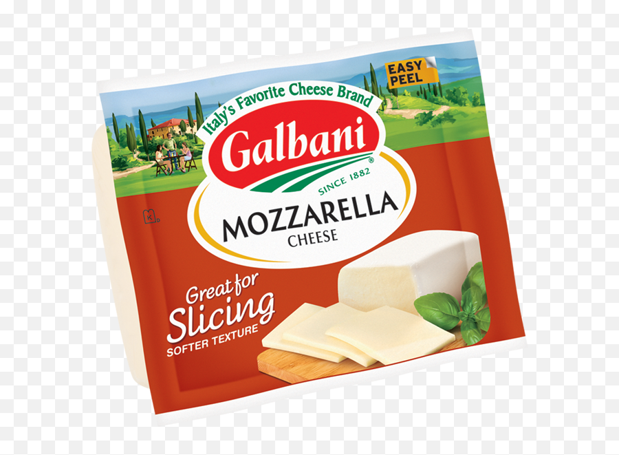 Mozzarella Great For Slicing Galbani Cheese - Mozzarella Cheese Galbani Png,Mozzarella Sticks Png