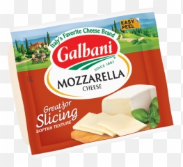 Mozzarella Great For Slicing Galbani Cheese - Mozzarella Cheese Galbani Png,Mozzarella Sticks Png